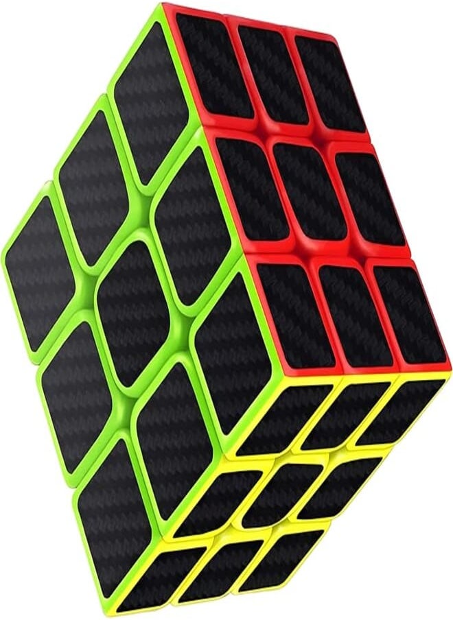 Generic Mastery 3x3 Carbon Fiber Cube; Streamline Your Mind; Professional Magic Competition Speed Cube; Fast Spinning, Smooth and Sturdy 
