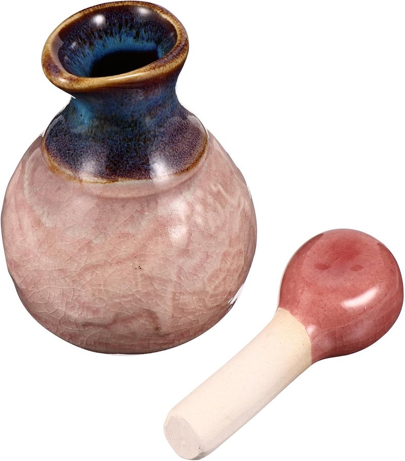 زجاجة عطر من السيراميك قابلة لإعادة التعبئة، مخصصة لزيت العطور الأساسي لاستخدامها في العطور المنزلية والعلاج بالروائح العطرية - Image 1