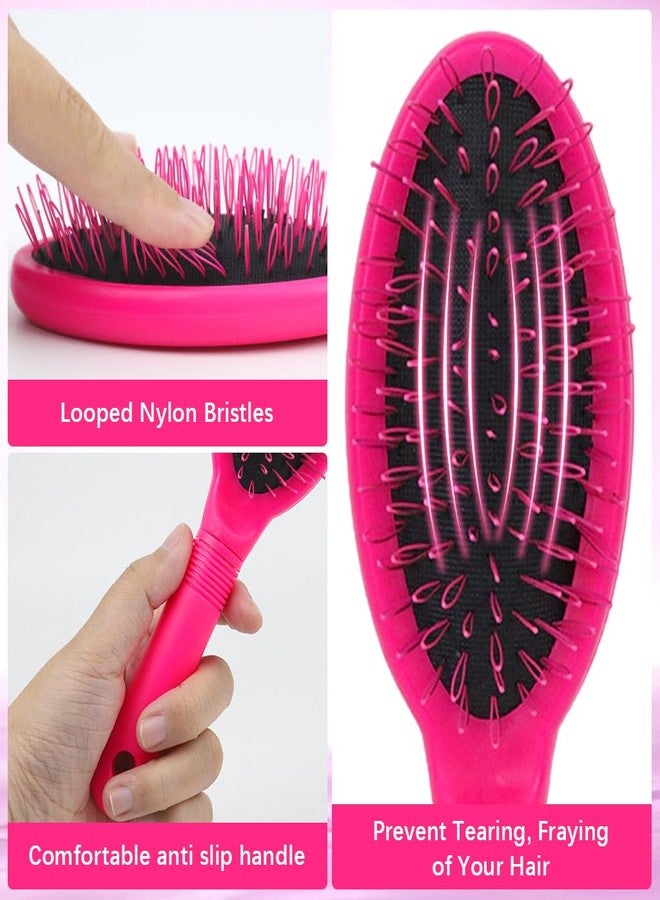 MAYCREATE® Wig Brush Comb Hair Extension Loop Brush 8.66 inches Hair Extension Brush No Tangle Smooth Gliding Hair Extension Loop Brush - Image 4