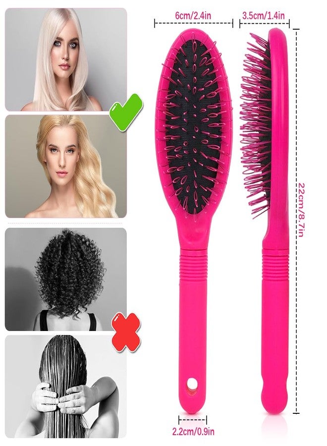 MAYCREATE® Wig Brush Comb Hair Extension Loop Brush 8.66 inches Hair Extension Brush No Tangle Smooth Gliding Hair Extension Loop Brush - Image 3