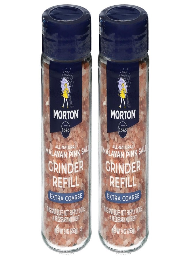 Morton Pink Salt Grinder Refill, 9oz, 2 Pack - Image 1