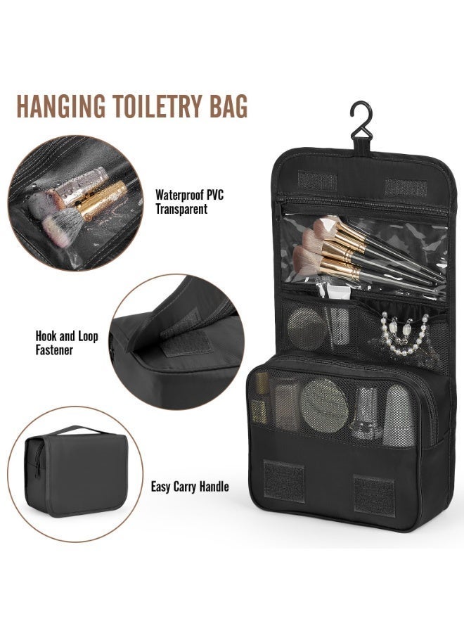 KISSUN 8 Set Packing Cubes for Travel Essentials, Suitcase Organizer Bags in 4 Sizes, Carry-On Luggage Accessories with Laundry & Toiletry Bag, Airplane Must-Have, Road Trip & Camp Gifts for Men - Image 3