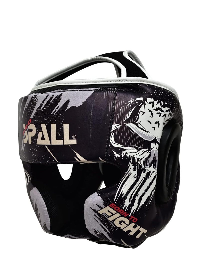 سبال واقي رأس احترافي للملاكمة، معدات رأس للتدريب على فنون القتال المختلطة، معدات للملاكمة، تدريب فنون القتال المختلطة، الكيك بوكسينغ، موي تاي، المصارعة، السجال، الكاراتيه، التايكوندو، فنون القتال - Image 2