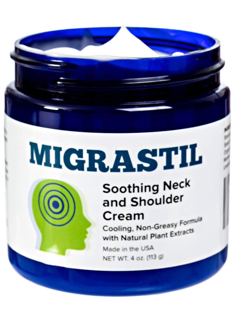 Migrastil Migrastil soothing Neck and Shoulder Cream Non-Greasy - (4oz) 