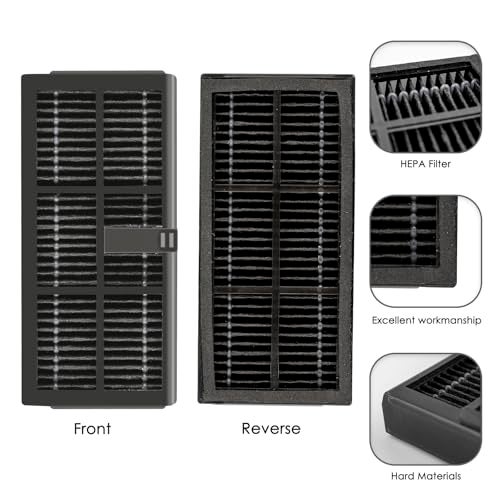 BRUVISH (3 Pack) X40 Ultra Replacement HEPA Filter for Dreame X40 Ultra/ L10s Pro Ultra Heat/ X30 Ultra/ L10s Ultra Gen 2/ L40 Ultra/Mova P50 Ultra/ P50 Pro Ultra/ P10 Pro Ultra Robot Vacuum Filters - Image 4