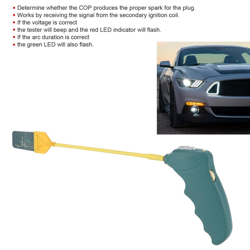 woobles Coil Tester On Plug Tester Ignition Coil Tester Tester Coil Over Plug Tester Coil On Plug Quick Tester Auto Car Ignition Coil System Check Diagnostic Tool // Coil Tester - Image 2