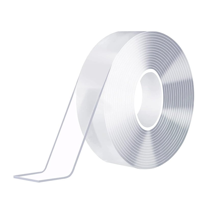 Grofilo DoubleSided HeavyDuty Tape Adhesive Silicone Tape Heat Resistant MultiFunctional Removable Washable Reusable AntiSlip Tape 2mm 5 Meters