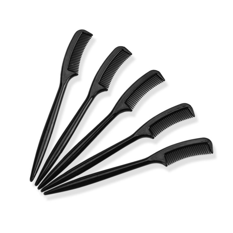 Eyebrow Comb 10-Pack Compact Portable Travel Essential - Precise Eyebrow Eyelash Styling Grooming Tool for Flawless Makeup Application - Image 4