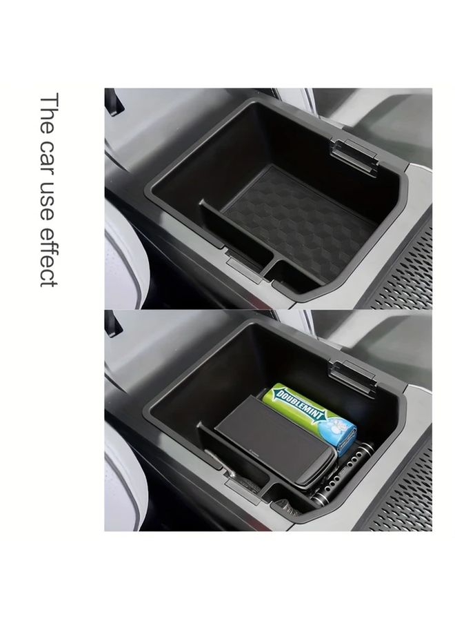 Black Central Console Storage Tray Insert Box For Chery Tiggo 4 Pro 2024 2025 - Image 4