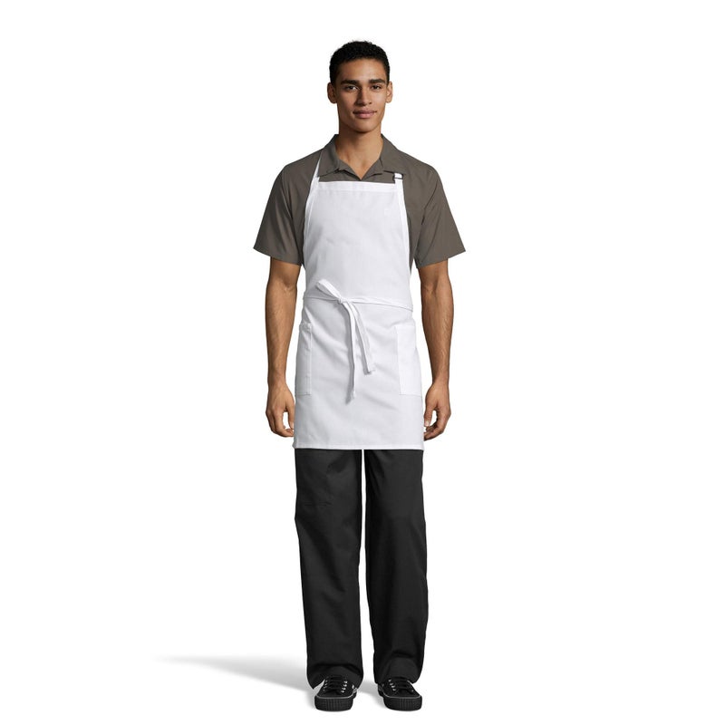 Uncommon Threads mens Two Patch Apron, White, One Size US - Image 5