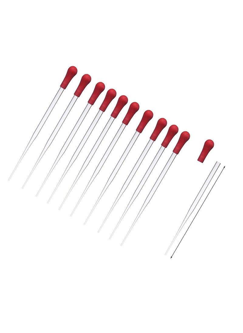 DIY Crafts Diy Crafts Red Rubber Cap Dropping Pipet Liquid Essential Oil Transfer 10 Industry Lab Instruments Equipment Design No 2 Pack of 10  - Image 1