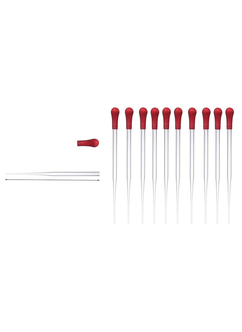 DIY Crafts Diy Crafts Red Rubber Cap Dropping Pipet Liquid Essential Oil Transfer 10 Industry Lab Instruments Equipment Design No 2 Pack of 10  - Image 4