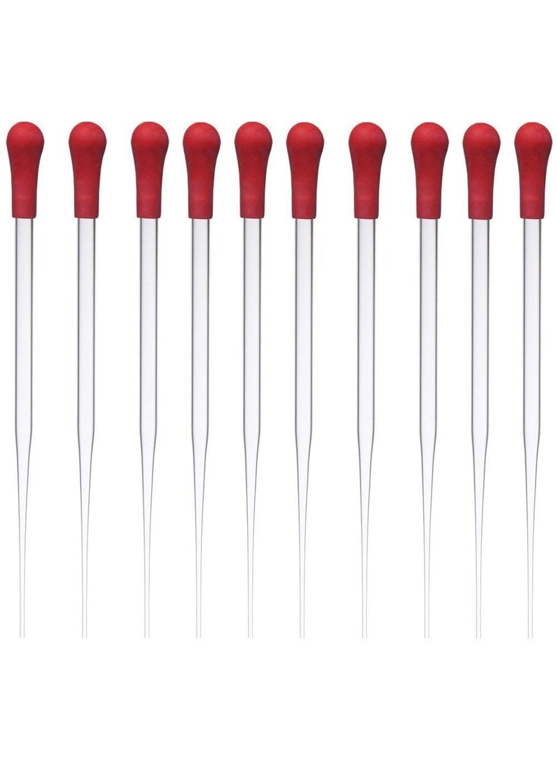 DIY Crafts Diy Crafts Red Rubber Cap Dropping Pipet Liquid Essential Oil Transfer 10 Industry Lab Instruments Equipment Design No 2 Pack of 10  - Image 2