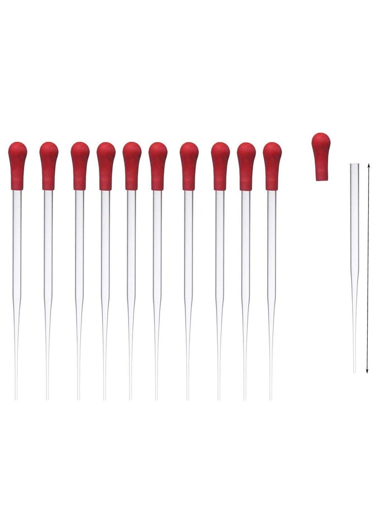 DIY Crafts Diy Crafts Red Rubber Cap Dropping Pipet Liquid Essential Oil Transfer 10 Industry Lab Instruments Equipment Design No 2 Pack of 10  - Image 5