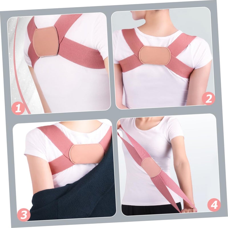 Ergonomic Back Support Posture Corrector for Women Men Boys and Girls Adjustable Back Brace Straightener Strap for Humpback - Image 4