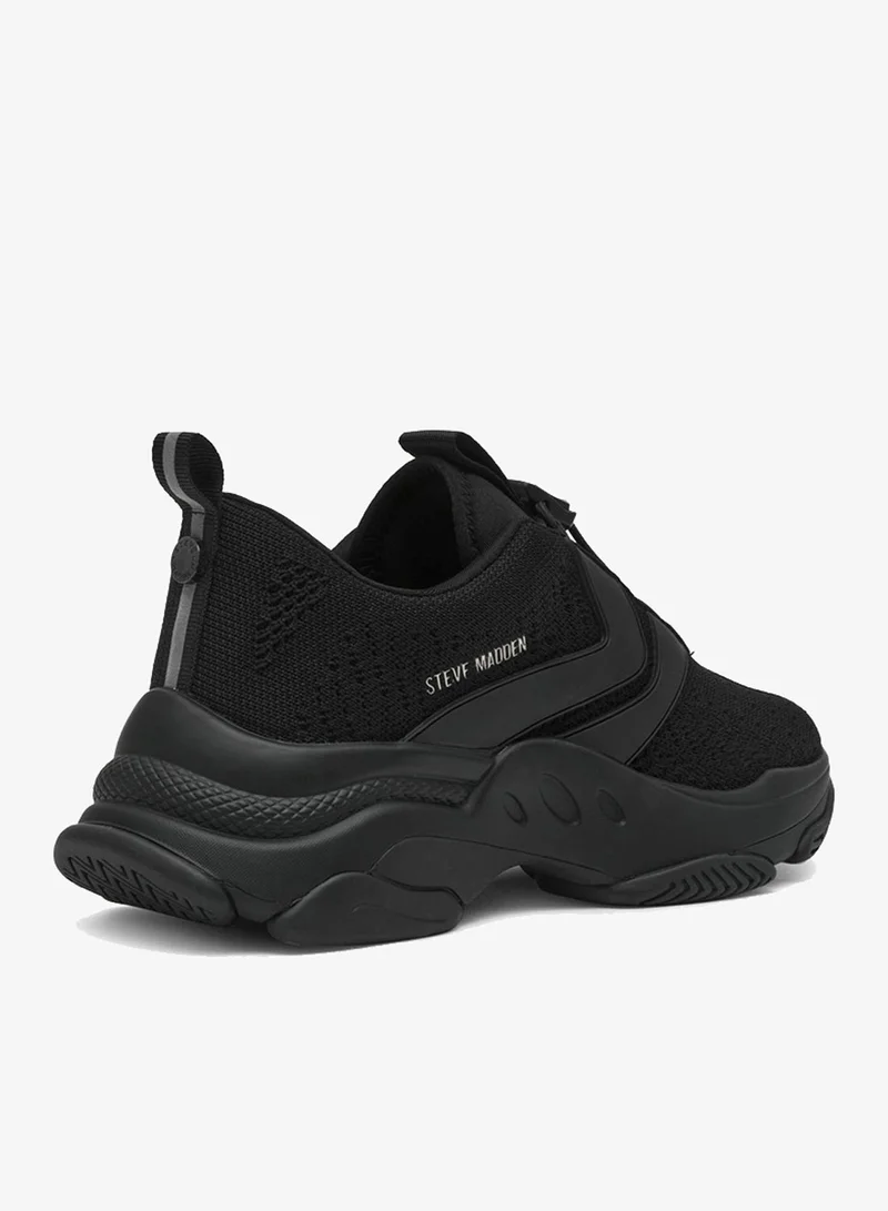 ستيف مادن Main St Black Women's Sneakers