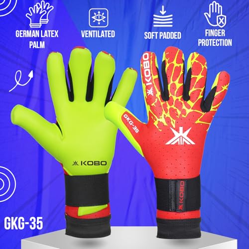 Kobo Football/Soccer Goal Keeper Professional Gloves - Image 5