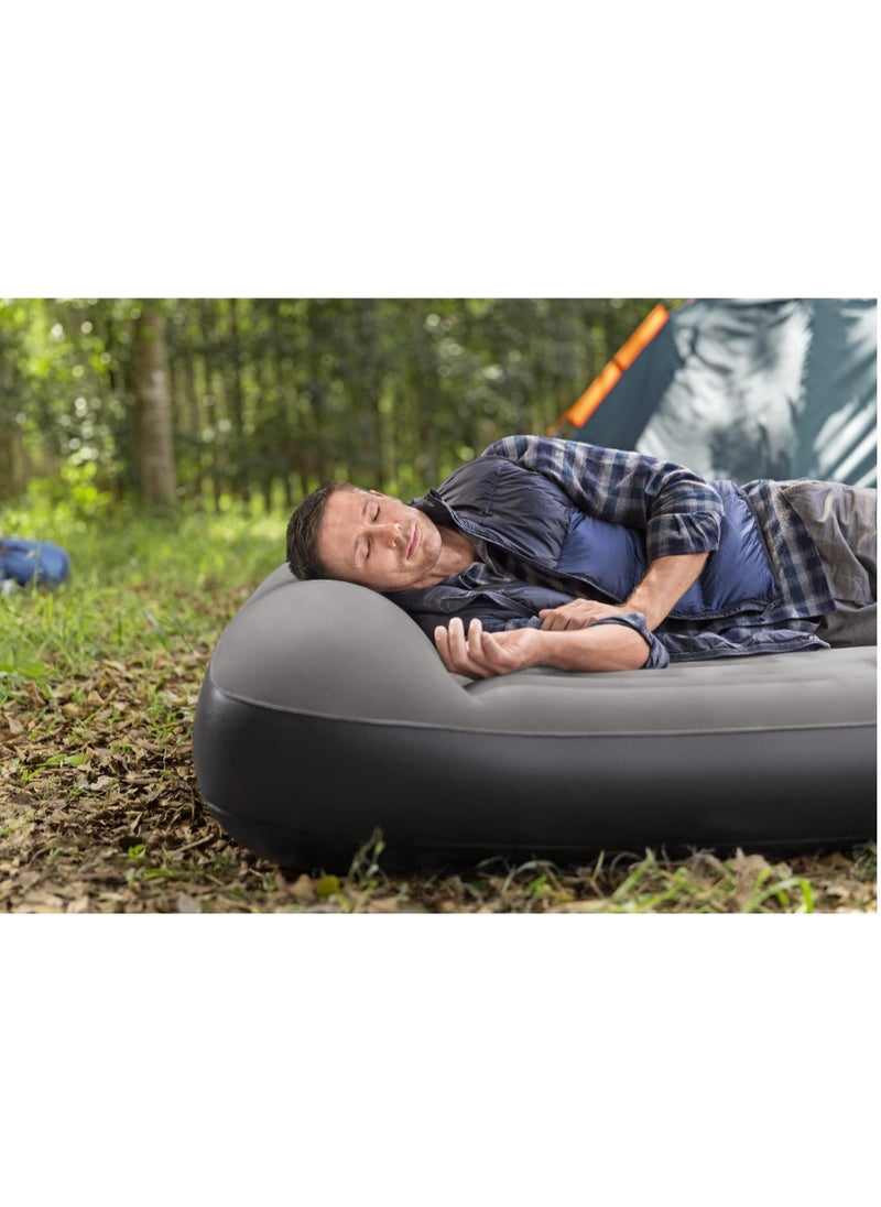 بست واي - Bestway Tritech Queen Air Mattress with Built-in USB Pump 2.03 m x 1.52 m x 30 cm - No: 671BS - Image 1