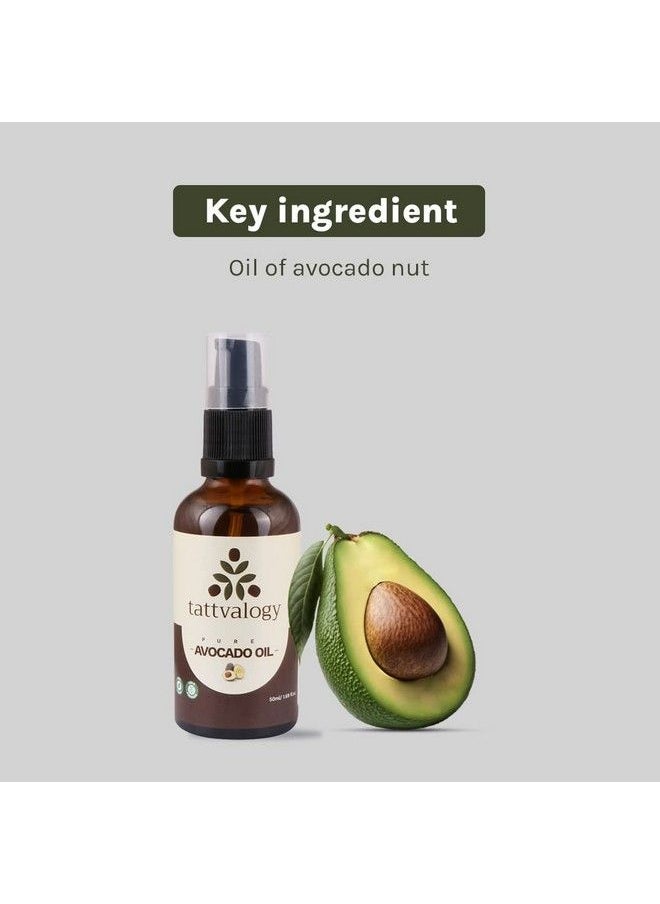 Nature's Tattva - Tattvalogy Pure Avocado Carrier Oil 50Ml - Image 1