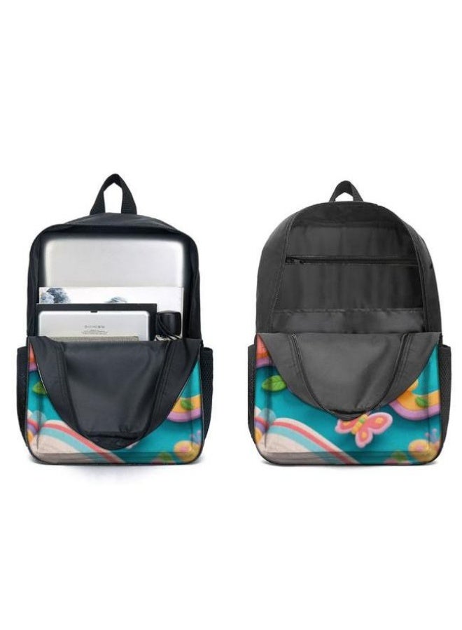 Bright Li Fire Unlock the fashion style of children's fun! Three-piece bag set, cartoon elements make children and teenagers super stylish (students, children, friends outings, mountain climbing, schooling, etc. are available) - 7  - Image 4