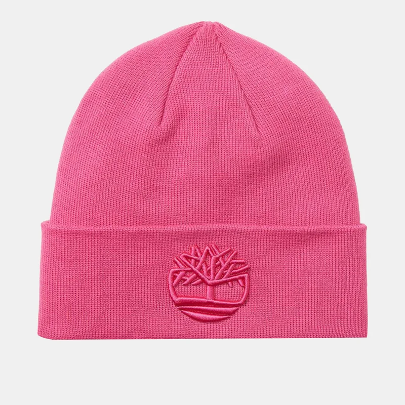 Timberland Men's Tonal 3D Embroidery Beanie