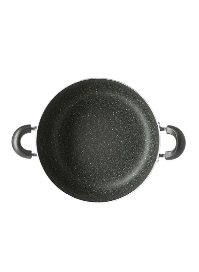 DELCASA Non-Stick Aluminum Casserole Grey 32cm - Image 4