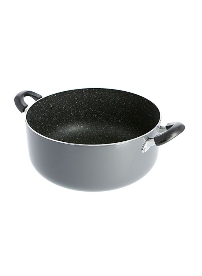 DELCASA Non-Stick Aluminum Casserole Grey 32cm - Image 2