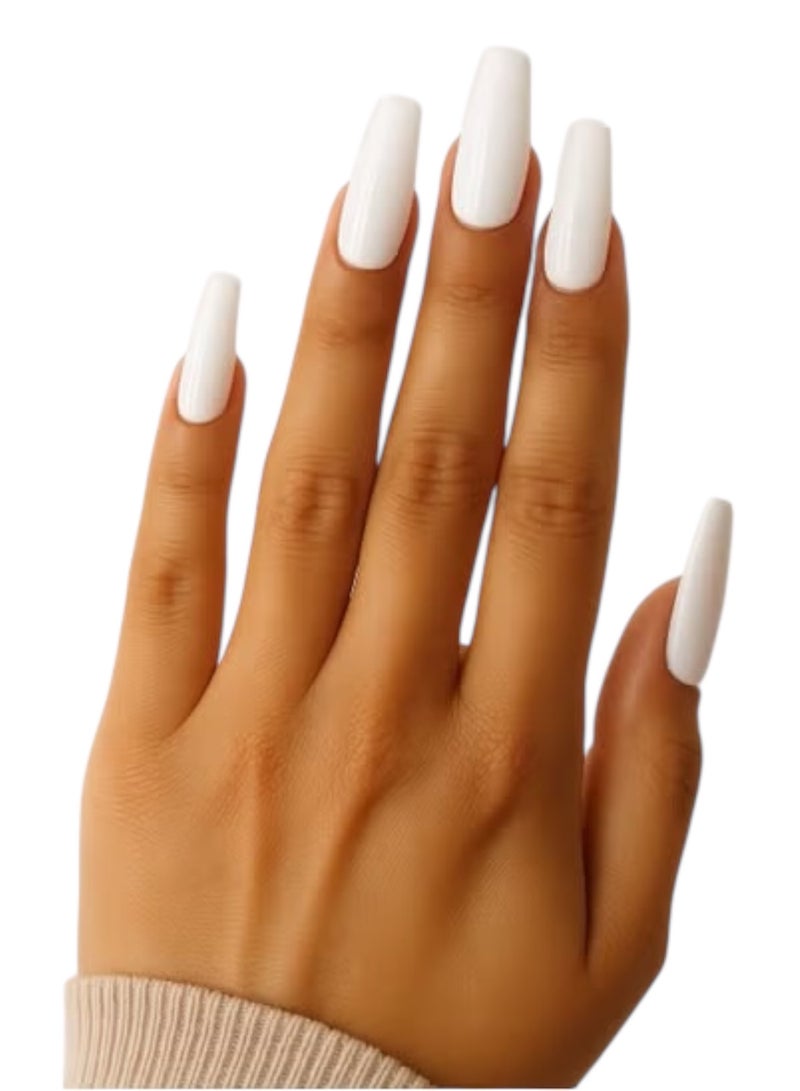 Shein 100-Piece Nail Fitting Set White 