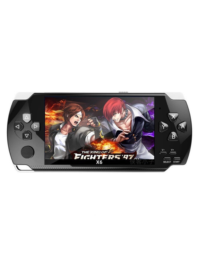 Cross Mirror 4.3 Inch PSP Handheld Game Machine X6 Arcade Children Nostalgic Retro FC Handheld GBA Electronic Handheld Machine NES - Image 1
