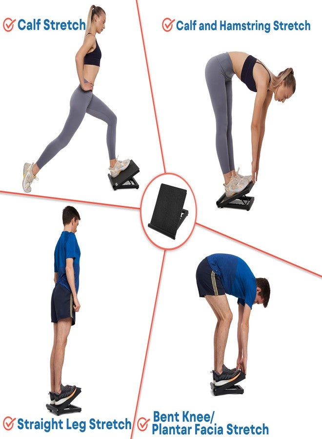 CTRL Sports Calf Stretcher Slant Board - Adjustable Slant Board for Calf Stretching, Non-Slip Foot Incline Board - Portable Stretch Board Equipment for Ankle, Achilles Tendon, Knee, Posture Exercise - Image 4