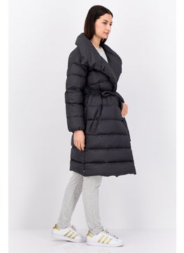 adidas Originals Women Sportswear Fit Brand Logo Outdoor Jackets, Black  - Image 3