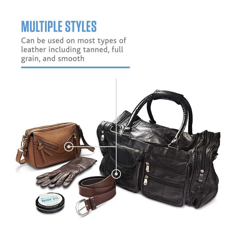 Sof Sole Mink Oil for Conditioning and Waterproofing Leather, 3.5-Ounce, Limited Edition - Image 3