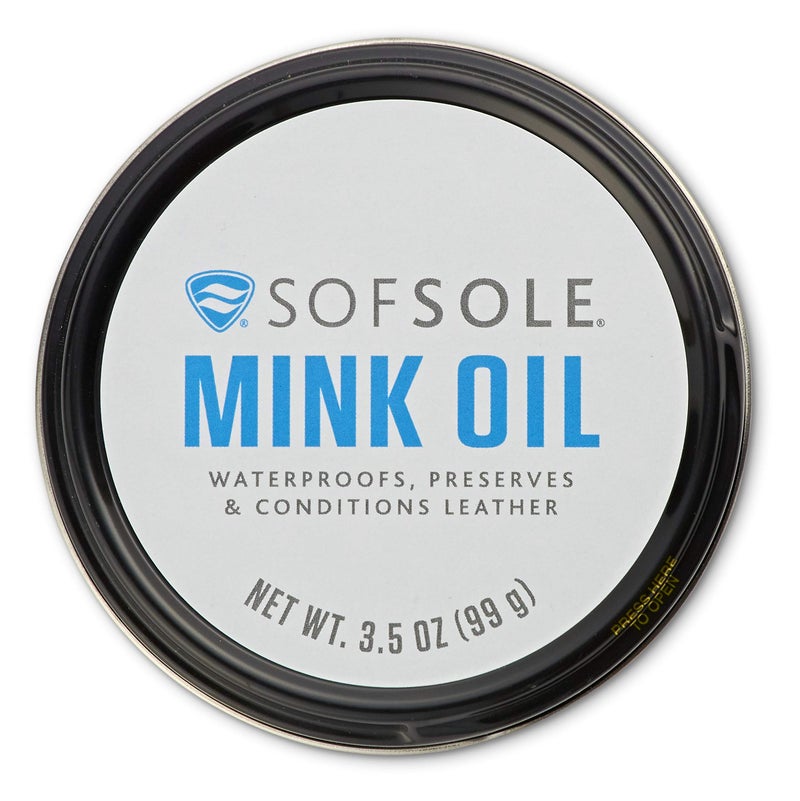 Sof Sole Mink Oil for Conditioning and Waterproofing Leather, 3.5-Ounce, Limited Edition - Image 1
