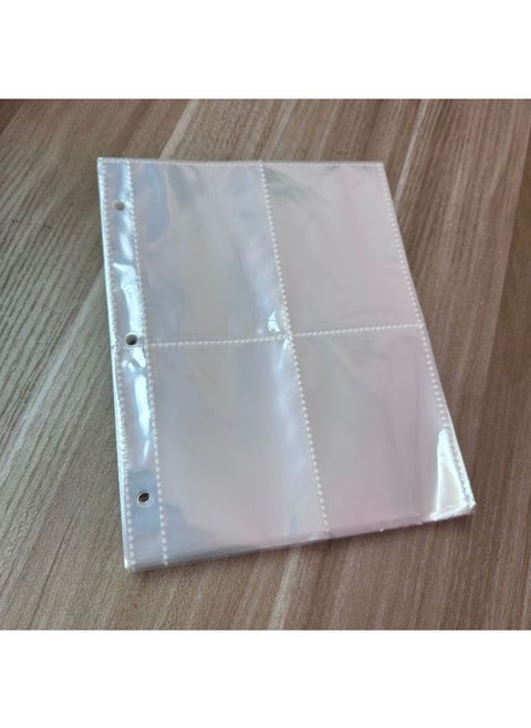 Which Card Book Ao Bing 4 9 Gong Ge Collection Book Magic Boy Naohai Surrounding Card Collection Loose-leaf Collection Card Book-Specifications:4-frame Inner Pages (50 Sheets)-Color:4 Grids, 50 Pages (400 Card Slots)