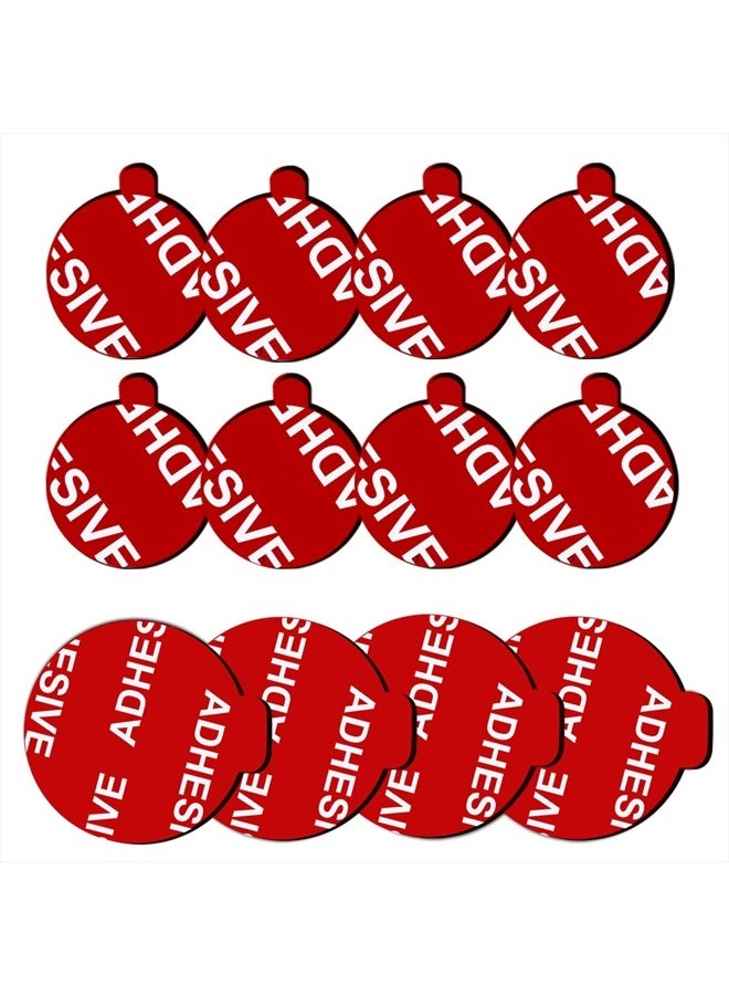 PKYAA 8 Pack Sticky Adhesive Compatible with Socket Mount Base, Double-Sided Replacement Tape for Car Magnetic Phone Holder, 4 Pack Sticker Pads for Collapsible Grip & Stand Base - Image 1