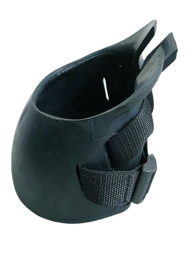 Esquirla Horse Hoof Boots Sturdy Comfortable Protective Cover Equine Hoof Protector Horses Protection Rubber for Riding Training Equestrian Supplies, L - Image 1