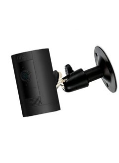 SYOSI Security Wall Mount for Oculus Sensor Arlo, Arlo Pro, R Stick Up Cam Wired, Metal Security Camera Bracket Outdoor Indoor 360° Rotation 1/4" Screw Camera (3 Pack, Black)  - Image 4