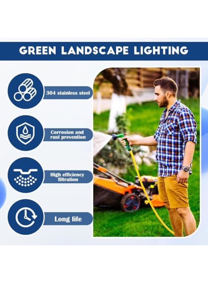 Luckam 7/8" Thread Inlet Strainer Filter for Sprayer & Hose Systems, Suction Mesh Screen Compatible with Graco 246385, for 390 395 495 Airless Paint Sprayer, Garden Pump, Pressure Washer, 2PCS - Image 4