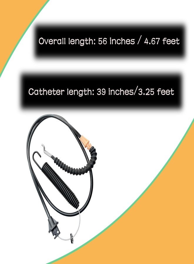 PELIF 946-04173E Deck Engagement Cable Fits MTD Troy-Bilt Lawn Mower Replaces 946 04173E 94604173E 746-04173 746-04173B 746-04173C 946-04173 946-04173B - Image 2