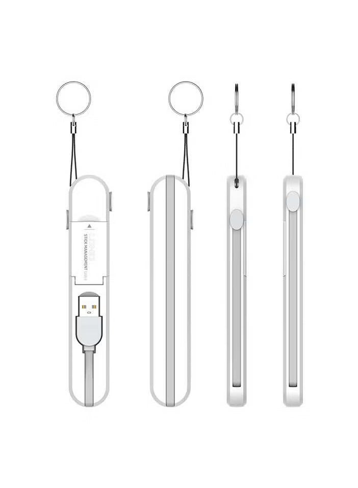 JAJEEK LC130 3-in-1 USB Cable with Type-C Connector – 3.8A Fast Charging & Data Transfer, Universal Mobile Phone Charger Cable for iPhone, Android, and USB-C Devices - Image 5