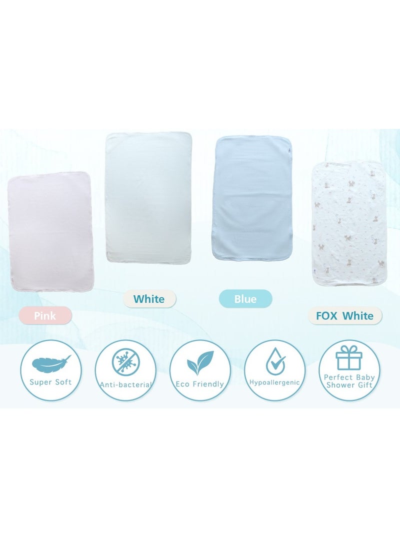 بومة الثلج وسادة واقية من الخيزران مقاومة للماء من Snow Owl (مقاسات S/M/L) - بيضاء، مقاس S - Image 3