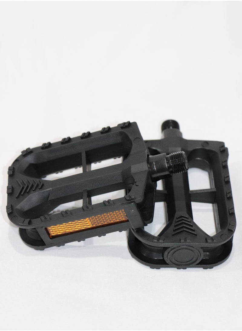 CREEPER Bicycle Pedals - Universal Fit Bike Pedals with 9/16" Threading, Non - slip, Durable and Lightweight, with Reflective Strips, Suitable for Most Adult Bikes and Mountain Bicycles.  - Image 1