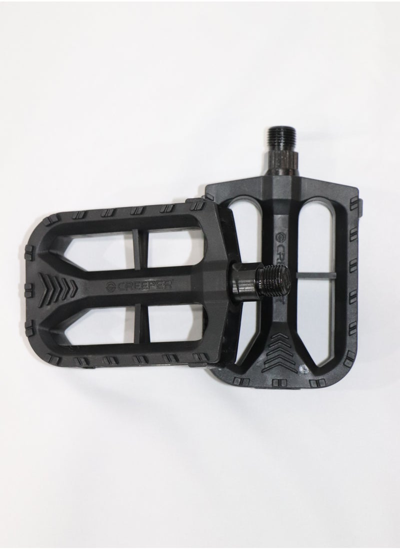 CREEPER Bicycle Pedals - Universal Fit Bike Pedals with 9/16" Threading, Non - slip, Durable and Lightweight, with Reflective Strips, Suitable for Most Adult Bikes and Mountain Bicycles.  - Image 3