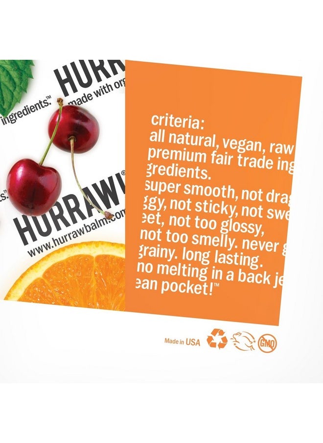 Hurraw! Vanilla Bean Lip Balm 2 Pack Organic Certified Vegan Cruelty And Gluten Free. Nongmo 100% Natural Ingredients. Bee Shea Soy And Palm Free. Made In Usa  - Image 5