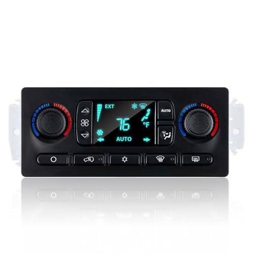 DIRBOERF 599-211XD Heater A/C Climate Control Module Panel Switch Compatible with Chevrolet 03-07 GMC 2002-09 Cadillac 2003-06 Hummer H2 2003-2007 Buick 2004-2007 Oldsmobile 2002-04 Replace 10367041 - Image 1