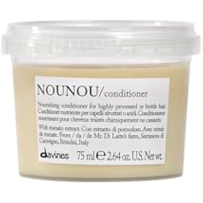 Davines NOUNOU NOURISHING ILLUMINATING CREAM CONDITIONER FOR UNISEX 75ML, 2.64 OZ. - Image 2