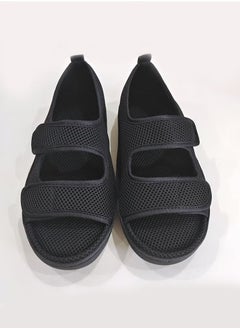 Generic Diabetic Shoes, Extra Wide Width Open Toe Sandals, Adjustable Arthritis Edema Slippers for Elderly  - Image 4