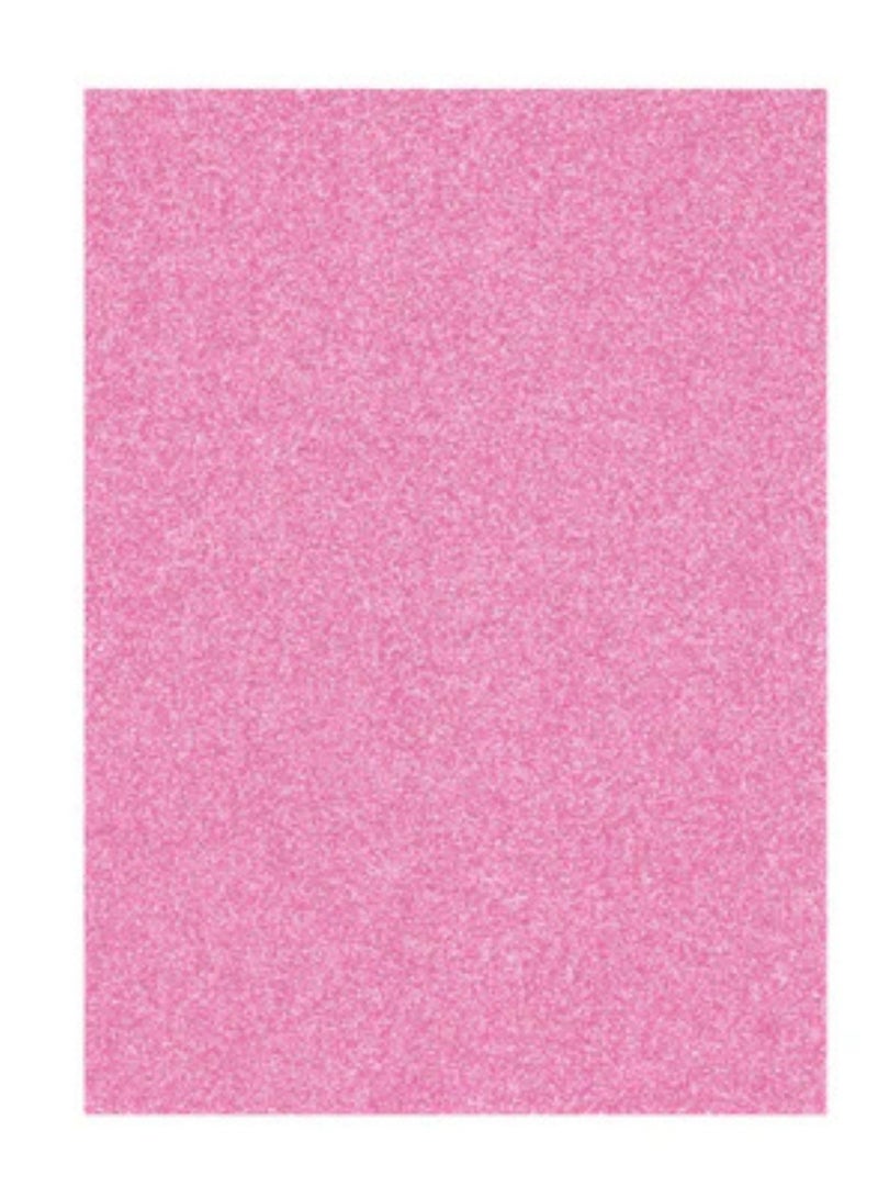 Terabyte GLITTER FOAM SHEET 50X70CM PINK - Image 1