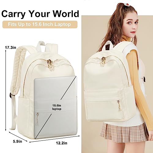 LOIDOU Backpack for Teen Girls Middle-School Primary Elementary Bookbags 17inch Kids Backpack Women laptop Backpack Lightweight Casual Daypack - Image 3
