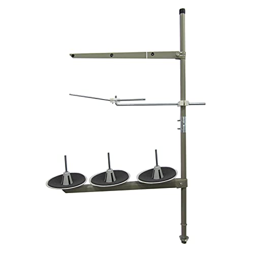 CKPSMS Brand 1SET F3 Industrial Sewing Machine 3 Spool Thread Stand Compatible withReplacement for Juki brand Brother brand Consew brand F3 - Image 1